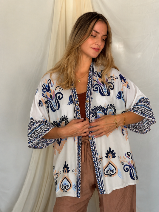 CHEMISE LAUREL SAUMON