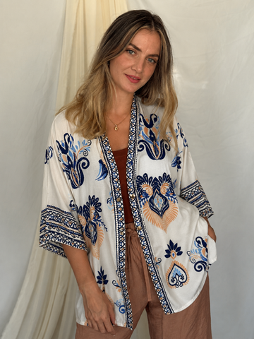 CHEMISE LAUREL SAUMON