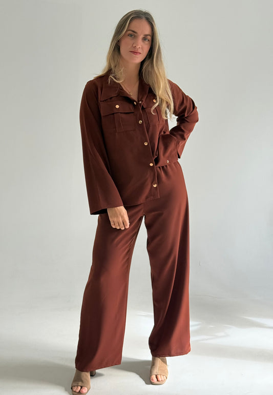 ENSEMBLE A POCHES CARAMEL