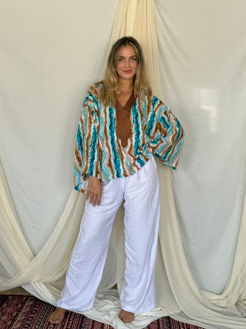 ENSEMBLE MOUJA BLEU