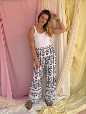 PANTALON OLIVE NOIR