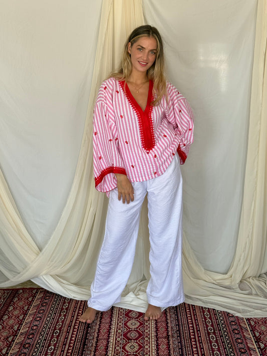 ENSEMBLE CERISE ROSE