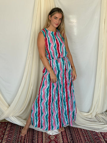 ROBE MOUDJA ROSE