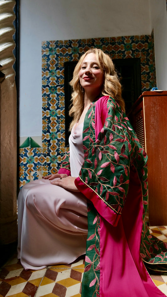 KIMONO ORGANZA EMRAUDE