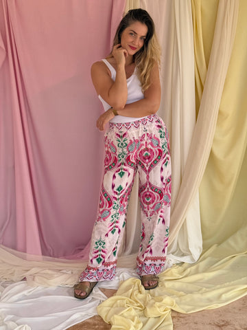 PANTALON FLORA ROSE